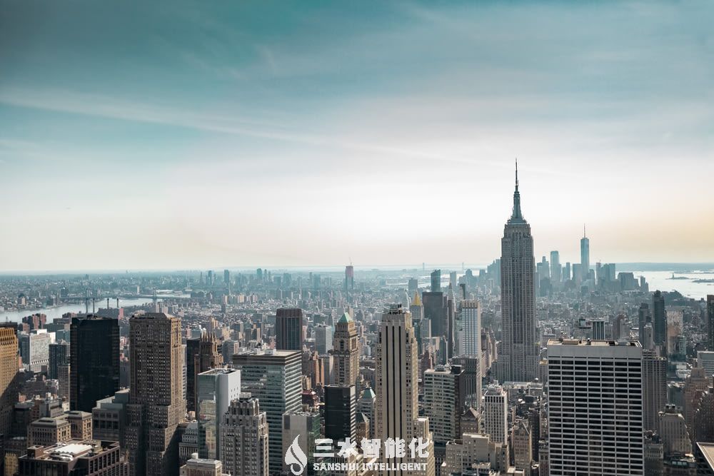 天津市人民政府關于印發天津市碳達峰實施方案的通知(圖1) bird_s eye view of New York_ USA during dayt.jpg