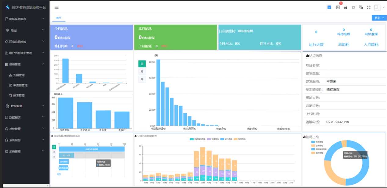四川省巴中中學公共建筑能耗監測系統項目案例(圖4) 四川省巴中中學公共建筑能耗監測系統項目案例(圖4)